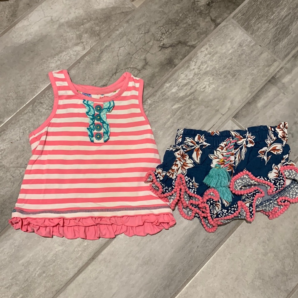 Floral outfit